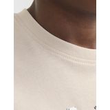 JACK & JONES - T-shirt - Zwart - Katoen - O-hals - Korte Mouwen