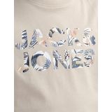 JACK & JONES - T-shirt - Zwart - Katoen - O-hals - Korte Mouwen