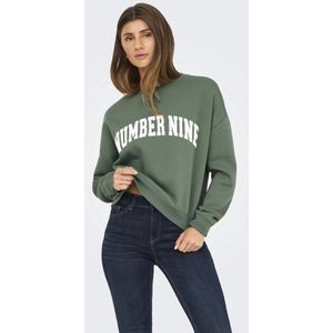 Only - Onlsweat Life Crew - Dames Sweater - Laurel Wreath - Regular Fit