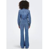 Stretchbroeken - Blauw Denim - Flared - High Waist