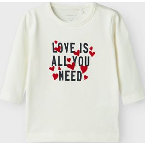 NAME IT - NBFDONA LS TOP - Baby - Blouse - Kleur - Materiaal