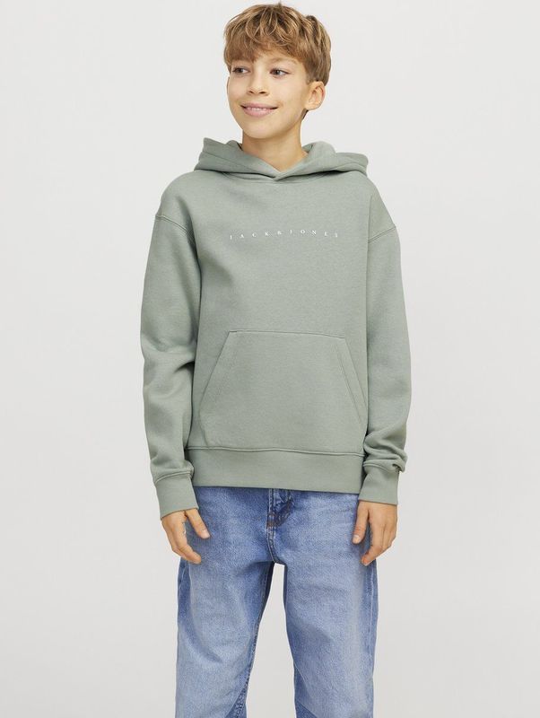 Jack & Jones - Star Hoodie - Groen - Katoen