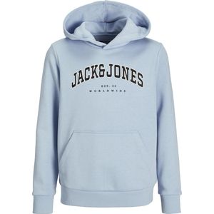 Jack and Jones Junior - Hoodie - Groen - Geborstelde Stof - Capuchon