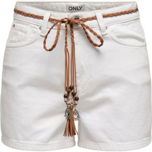 Denim Shorts - Katoen - High Waist - Inclusief Riem
