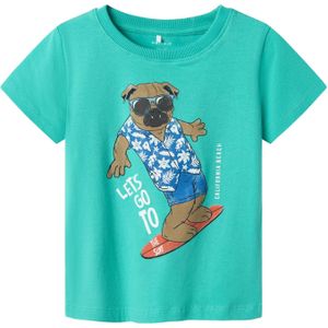 Name It - Mini T-shirt - Kinderen - Ronde Hals - Korte Mouwen