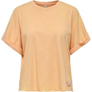 Only - Casual T-shirt - Caramel Cream - 100% Biologisch Katoen