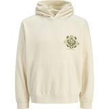 Hoodie - Logoprint - Capuchon - Wijde Pasvorm - Lange Mouw