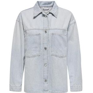 Only Blouse Lange Mouw - Licht Blauw