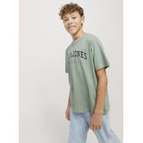 Jack Jones - Jjecaleb Varsity Tee Ss o-Neck Noos Jnr - Jongens - t-Shirts