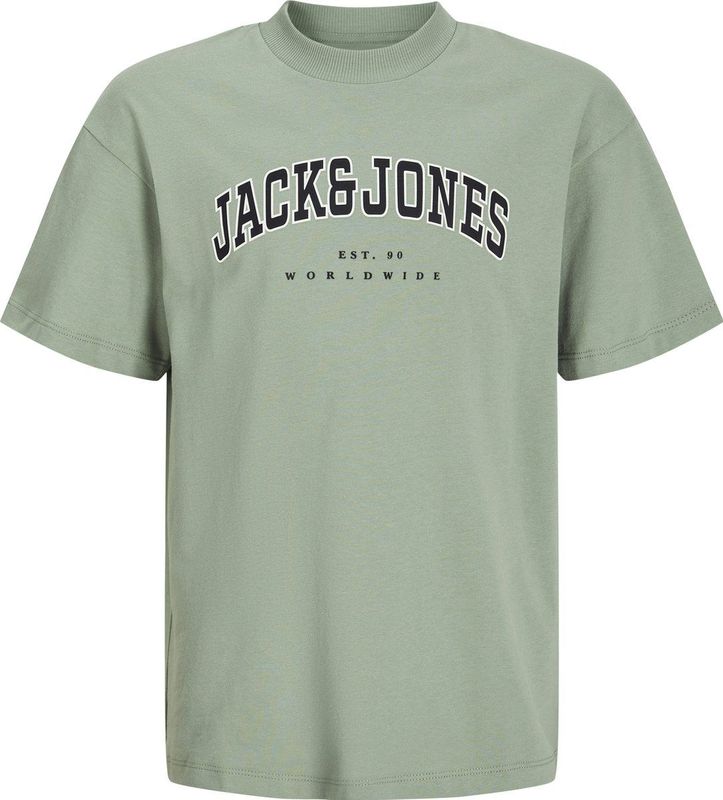 Jack Jones - Jjecaleb Varsity Tee Ss o-Neck Noos Jnr - Jongens - t-Shirts
