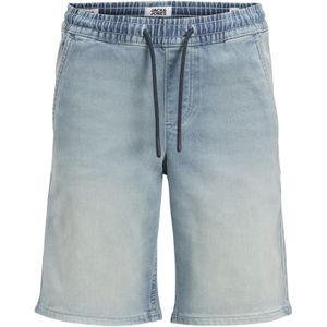 JACK&JONES - JJIRICK JJLANE - Jongens Short - Blue Denim - Regular Fit - 5 Zakken