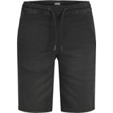 JACK&JONES JUNIOR JJIRICK JJLANE SHORTS - Black Denim - 5 Zakken