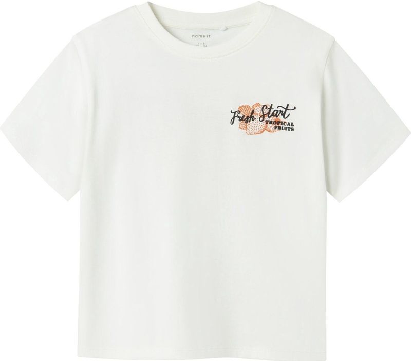 NAME IT - NKFBOWAY SS NREG HEAVY TOP - Blouse - Meisjes