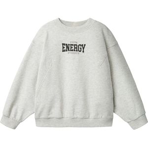 Sweatshirt - Rubberen Print - Ronde Hals - Lange Mouwen - Regular Fit