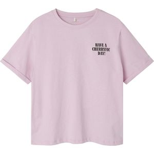 Name it t-shirt meisjes - lila - NKFtoota6