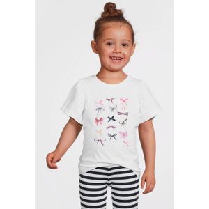 Biologisch Katoen - Top - Jersey - Fotoprint - Korte Mouwen - Regular Fit