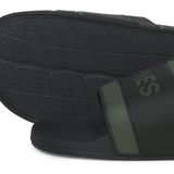 Jack & Jones - JFWJARRED - Badslippers - Antraciet/Donkergroen - 100% EVA-schuim