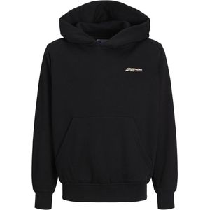 JACK&JONES JUNIOR JORISLINGTON BACK SWEAT HOOD SN JNR Trui - Black - Katoen