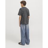 Jack & Jones - T-shirt - Donkergrijs - Katoen