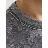 Jack & Jones - T-shirt - Donkergrijs - Katoen