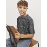 Jack & Jones - T-shirt - Donkergrijs - Katoen