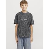 Jack & Jones - T-shirt - Donkergrijs - Katoen