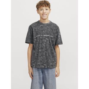 Jack & Jones - T-shirt - Donkergrijs - Katoen