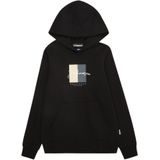 JACK&JONES - JORFREDERIKSBERG BOX SCI SW.H SN UNB JNR - Sweater - Zwart - Katoen