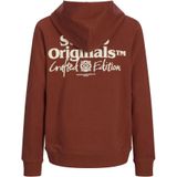 JACK & JONES - Hoodie - Groen - Geborsteld Stof