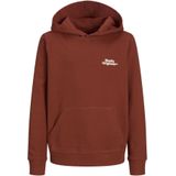 JACK & JONES - Hoodie - Groen - Geborsteld Stof