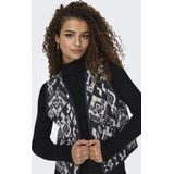 JDY JDYTIGER WAISTCOAT WVN Dames Gilet - Phantom Ikat Cream