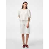 Pieces - SALMINA - Blouse - Effen - Relaxed Fit - Puur Katoen