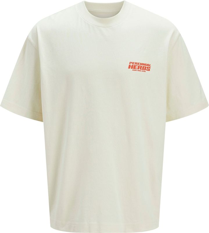 Jack & Jones Junior - T-shirt - Ecru - Katoen