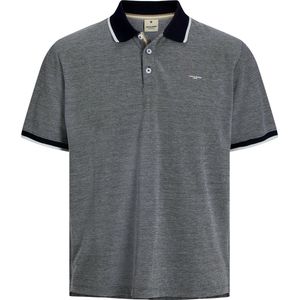 Jack & Jones - JPRBLUALVES - Poloshirt - Maritime Blue - Knoopsluiting, Polokraag, Regular Fit