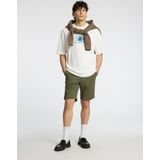 SELECTED HOMME BLACK Shorts - Kaki - Chino Shorts - Slim Fit - Mid Rise
