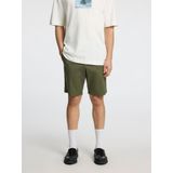 SELECTED HOMME BLACK Shorts - Kaki - Chino Shorts - Slim Fit - Mid Rise