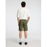 SELECTED HOMME BLACK Shorts - Kaki - Chino Shorts - Slim Fit - Mid Rise