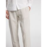 Selected - Herenbroek - Zwart - Elastische Tailleband - Rechte Pasvorm