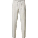 Selected - Herenbroek - Zwart - Elastische Tailleband - Rechte Pasvorm