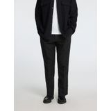 Selected - 196 Leroy - Broek - Groen - 76% Linnen, 20% Gerecycled Katoen, 4% Katoen