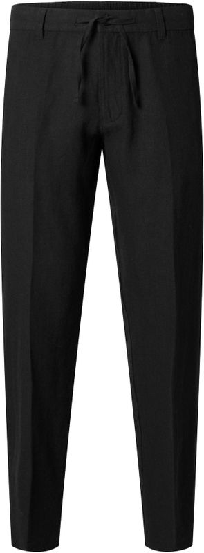 Selected - 196 Leroy - Broek - Groen - 76% Linnen, 20% Gerecycled Katoen, 4% Katoen