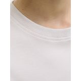 JACK & JONES - Jprblachad Branding Ss Crew N Tee - T-shirt - Zilver - 1 stuk