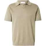 Gebreide Trui - Effen - Knitwear - Kwartmouw - Normale Pasvorm