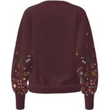 ONLY Sweatshirt 'ONLBrooke'  lichtblauw / curry / spar / wijnrood