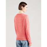 Vero Moda - VMDOFFY LS O-NECK BLOUSE GA NOOS - Gebreide Trui - High Risk Red - Ronde Hals, Lange Mouwen, Regular Fit