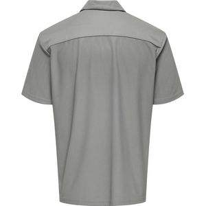 Only & Sons - Overhemd - Korte Mouwen - Relaxte Pasvorm - Geribd Ontwerp