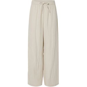 PIECES Pcsastina Hw Wide Pants Bc voor dames, Zilvergrijs, M