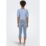 Only - Onlblush Mw Slit Capri - Jeans - Lichtblauw - Denim