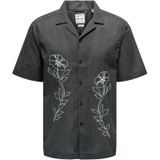 Onsgali - Overhemd - Katoen - Resort Kraag - Korte Mouwen - Relaxed Fit