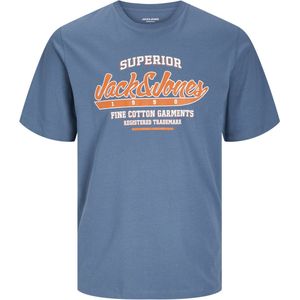 Jack Jones Junior Jjelogo Tee Ss Oneck 2col Noos Jnr Jongens t-Shirt - Oceanview